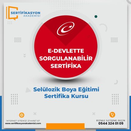 Selülozik Boya Eğitimi Sertifika Kursu
