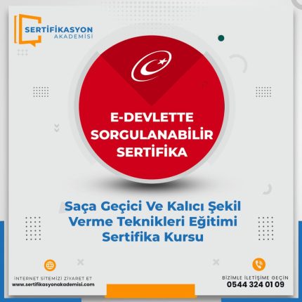 Saça Geçici Ve Kalıcı Şekil Verme Teknikleri Eğitimi Sertifika Kursu