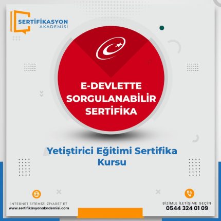 Yetiştirici Eğitimi Sertifika Kursu