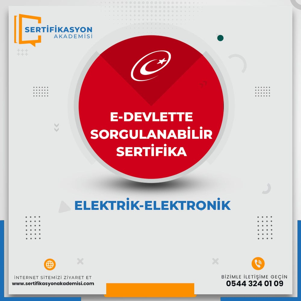 ELEKTRİK-ELEKTRONİK ELEKTRİK-ELEKTRONİK
